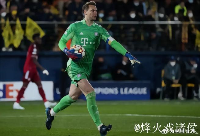 诺伊尔拜仁生涯欧冠10次失误导致丢球，其中4次
